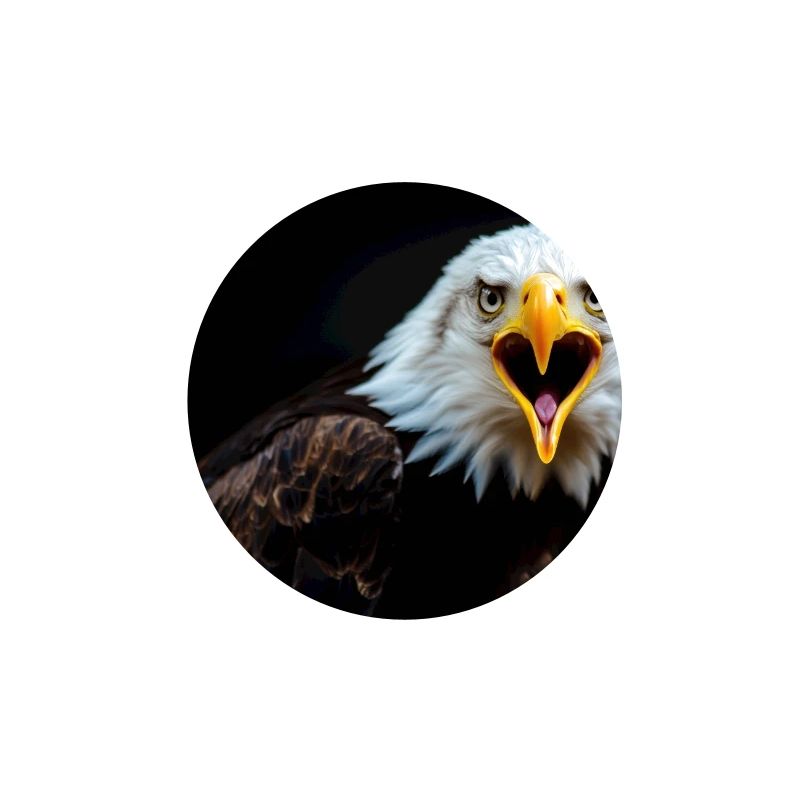 Angry Eagle Look