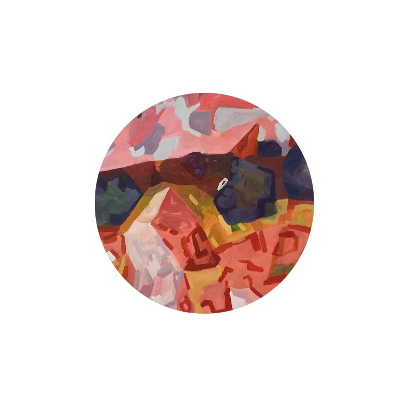 Feu de couleur abstraite