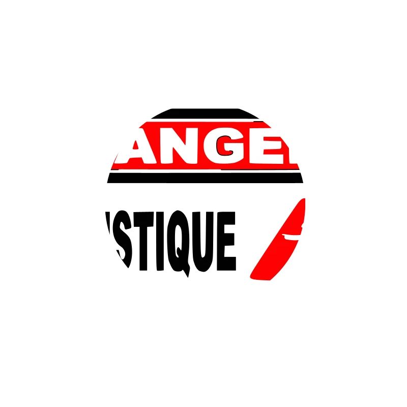 Panneau Danger Caustique