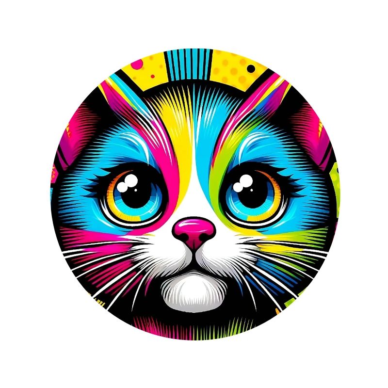 Katze Pop Art