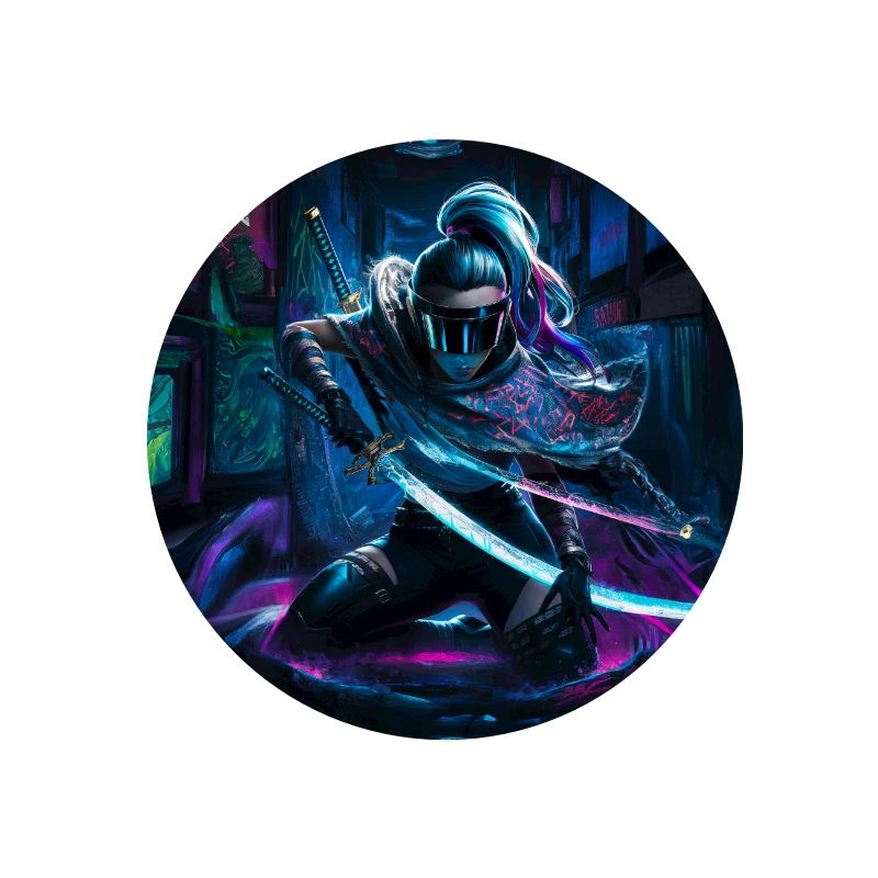 Graffiti Anime Samouraï