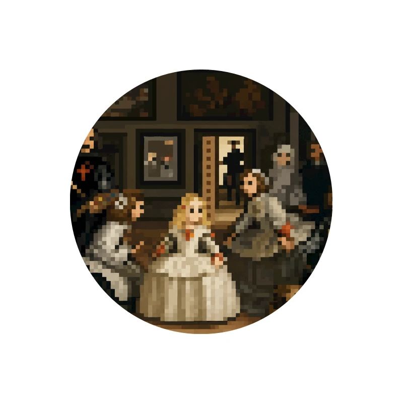 Pixelated Las Meninas