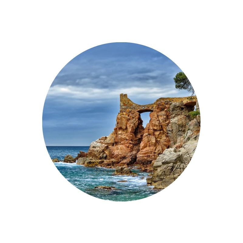 Sea Arch an der Klippenseite