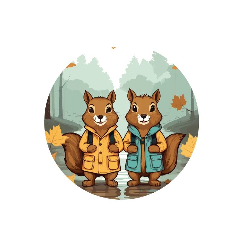 Cute Squirrels