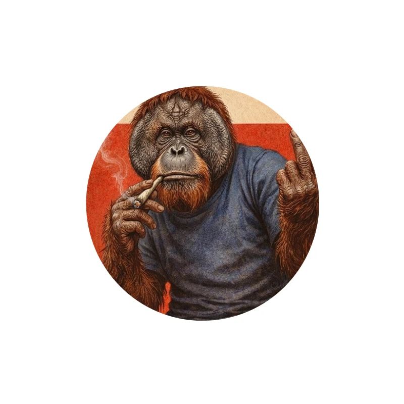 Zero Fucks Given Ape