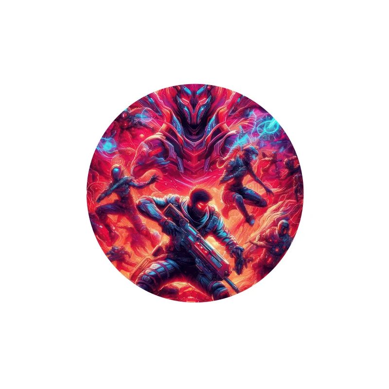 Front de bataille spatial néon