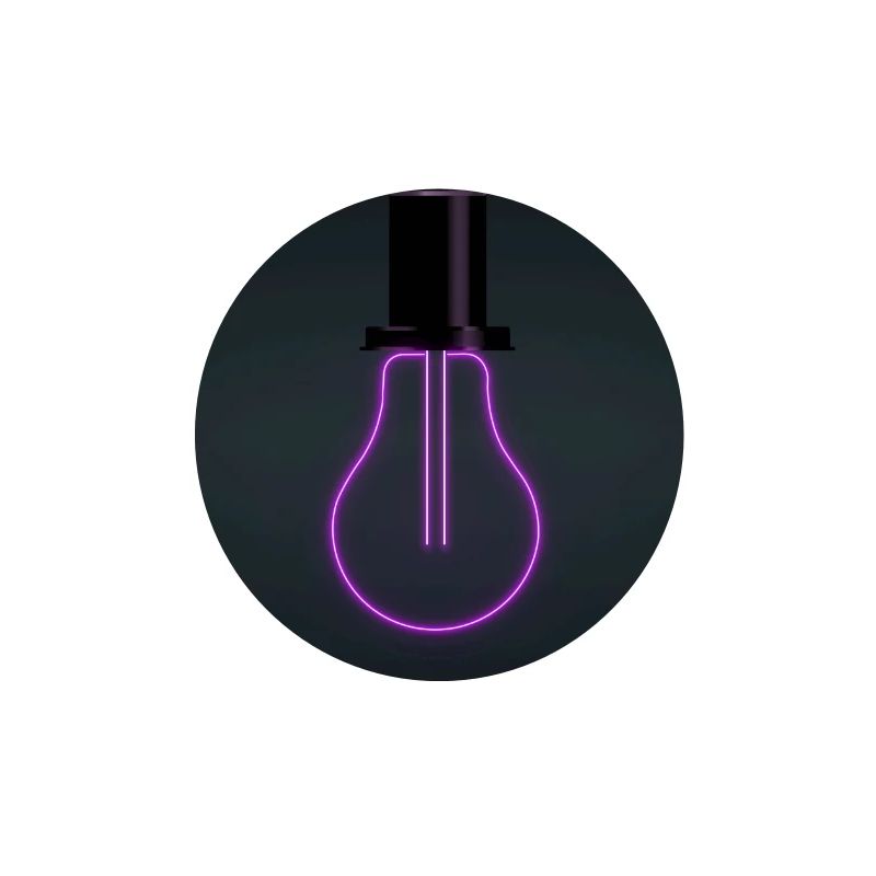 Affiche Créative de Mode Néon