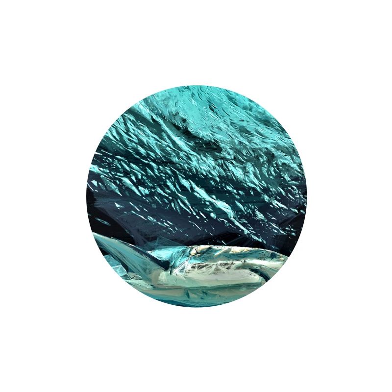 Turquoise Underwater Shark Dynamics