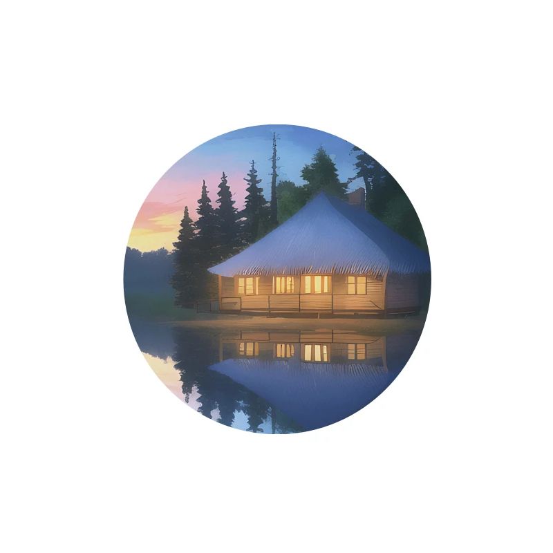 Charming lakeside cabin