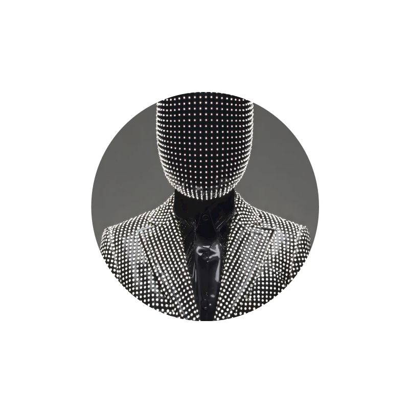 Dotgrid LED-Anzug