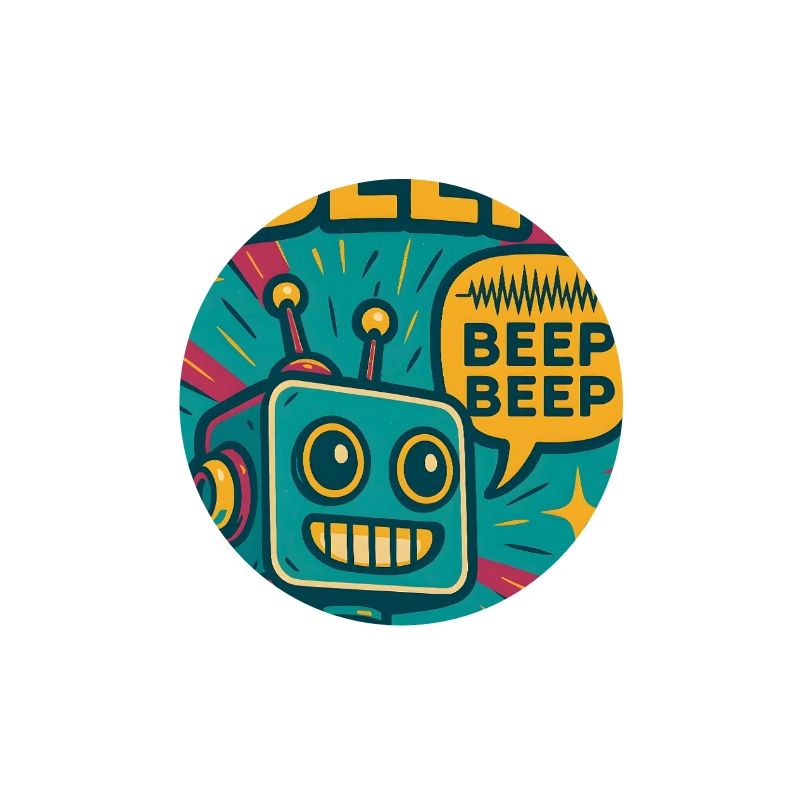 Flowing Beep | Robot Sci-Fi Nerd