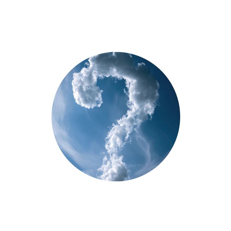 Cloud Question Mark Sky