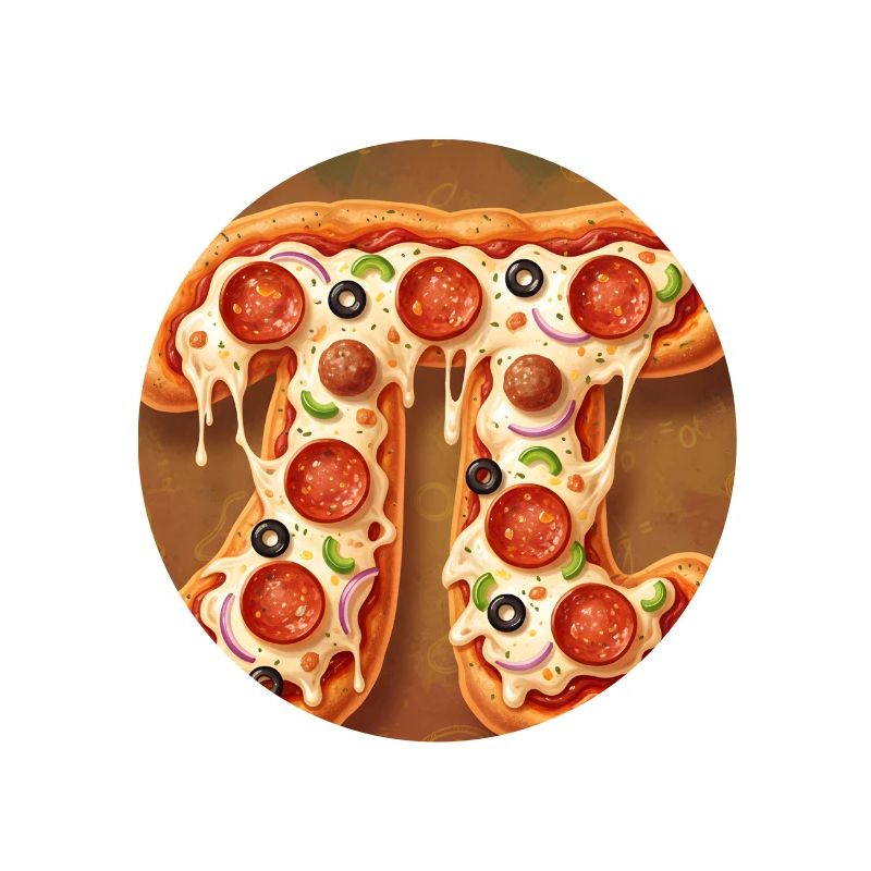Pizza forme de pi