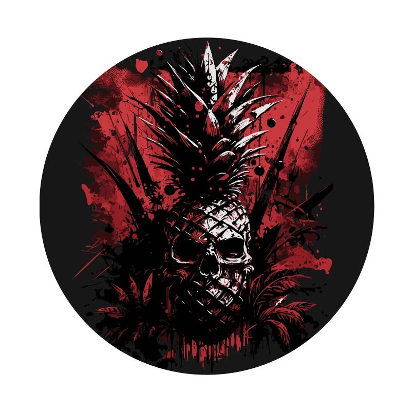 Fruit d’ananas effrayant