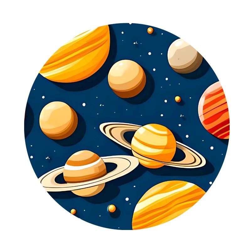 Freaky Solar System Pattern