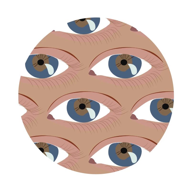 Les yeux alignés