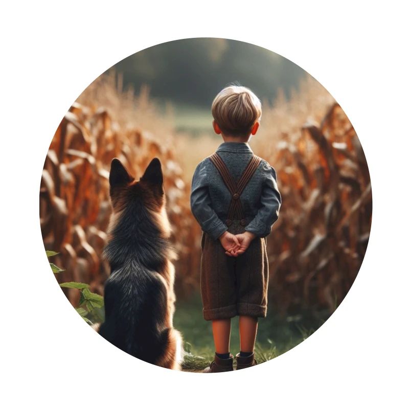 German Shepherd Art
