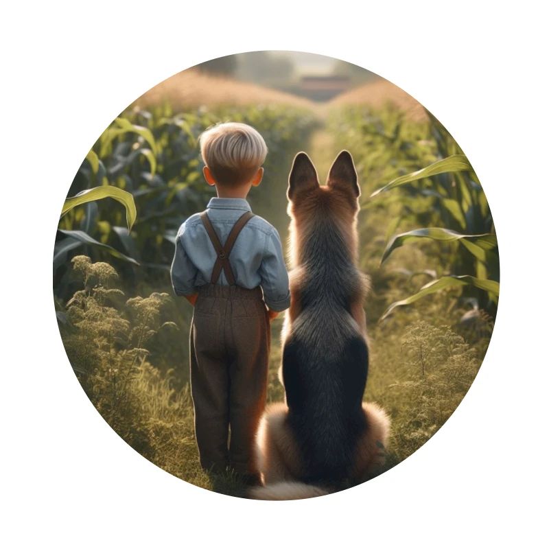 German Shepherd Art