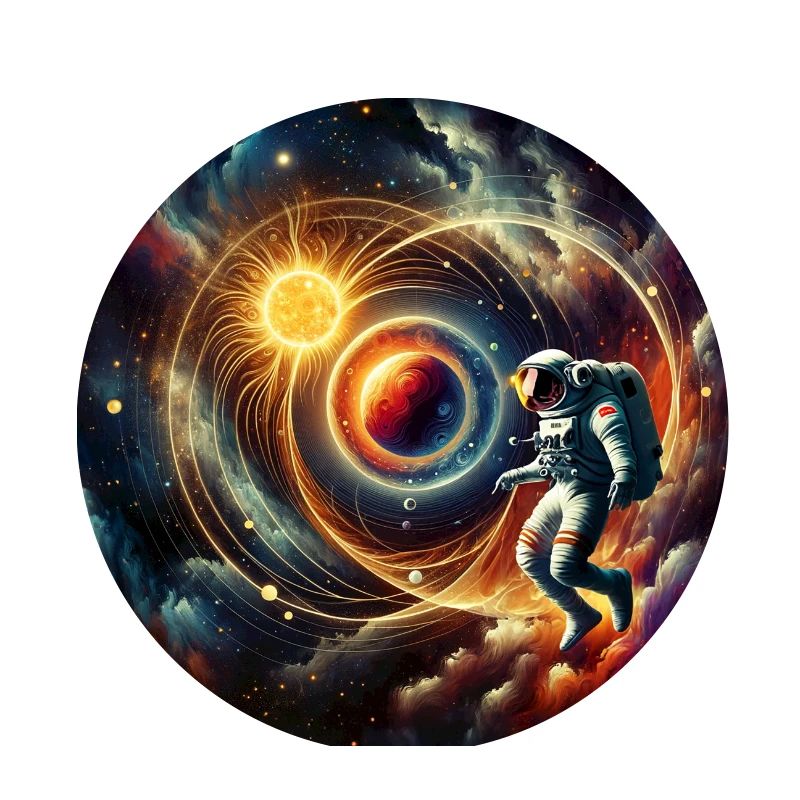 Astronaute dans l’espace
