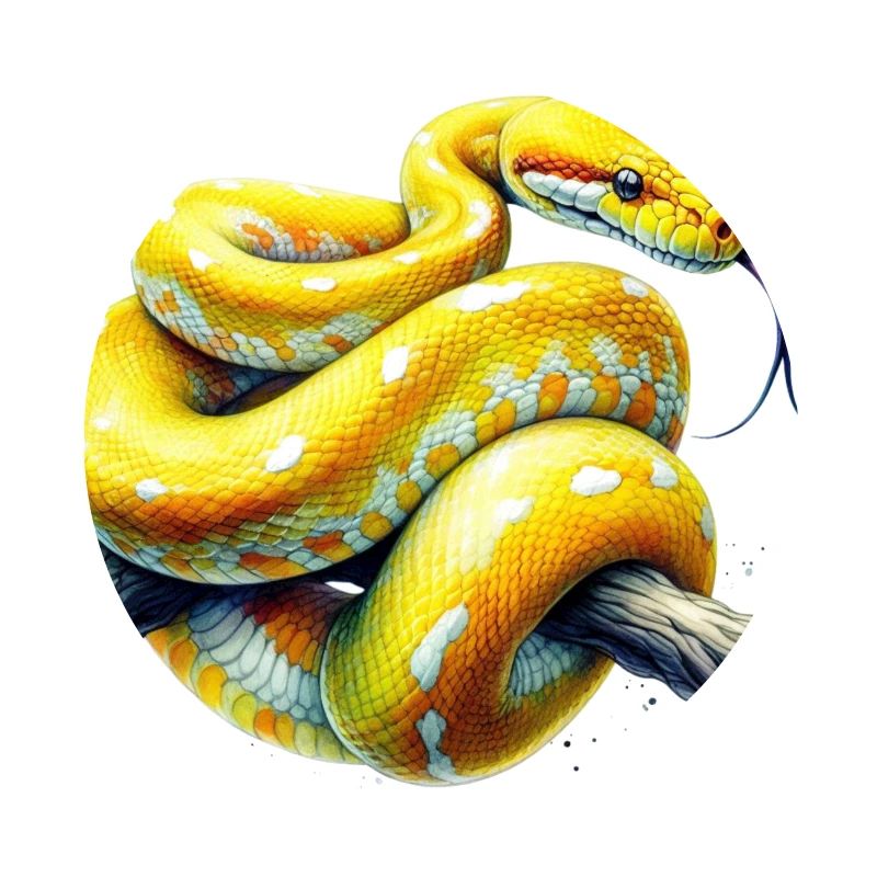 Yellow python