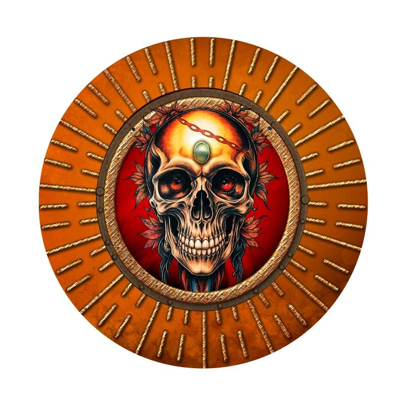 A skull whose