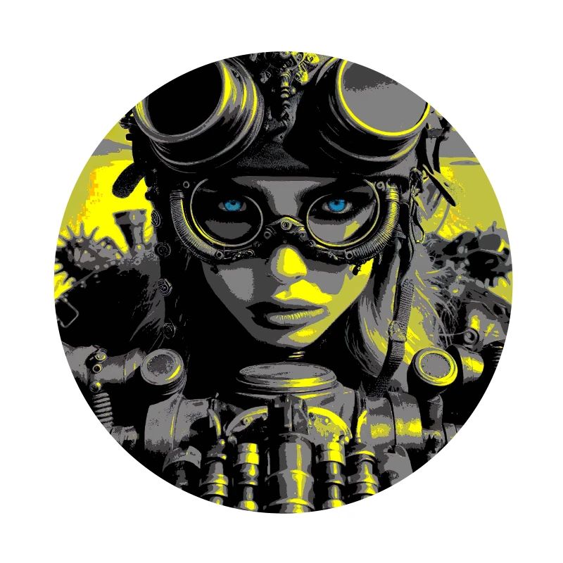 Steampunk Biker