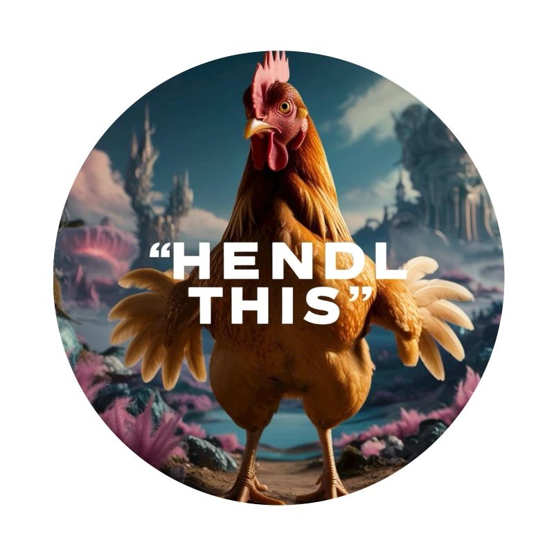 Cool chicken "Hendl this"