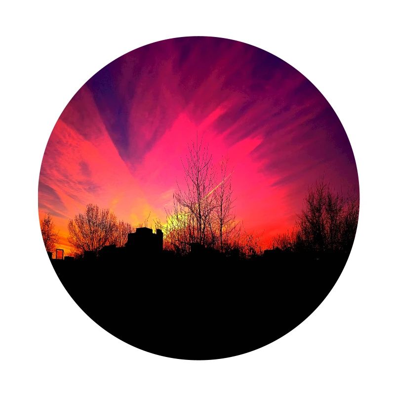 Sunset Violet Sunset Affiche