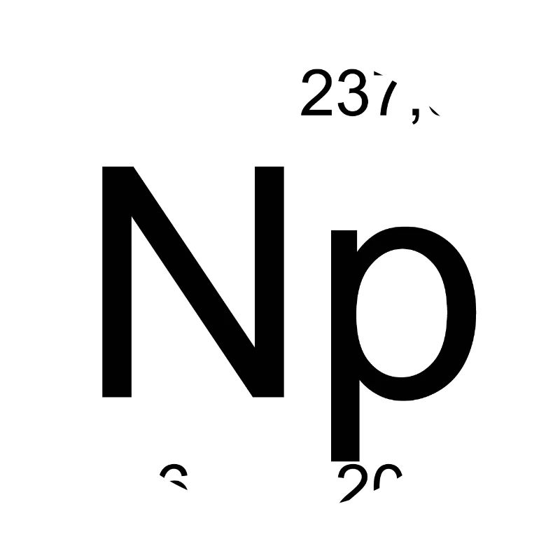 Neptunium Elementar Minimalkunst