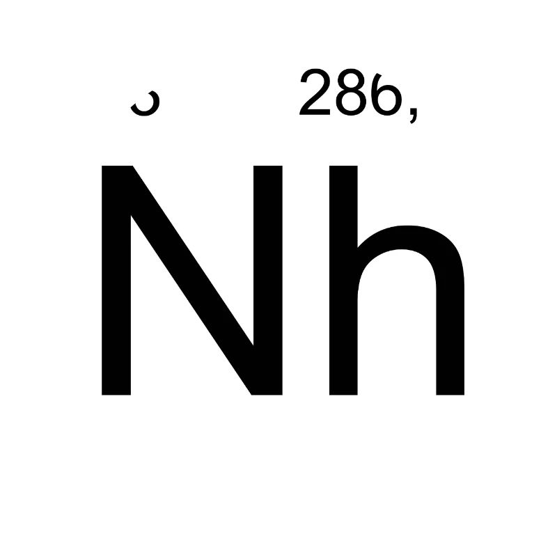 Quadrant du symbole du nihonium