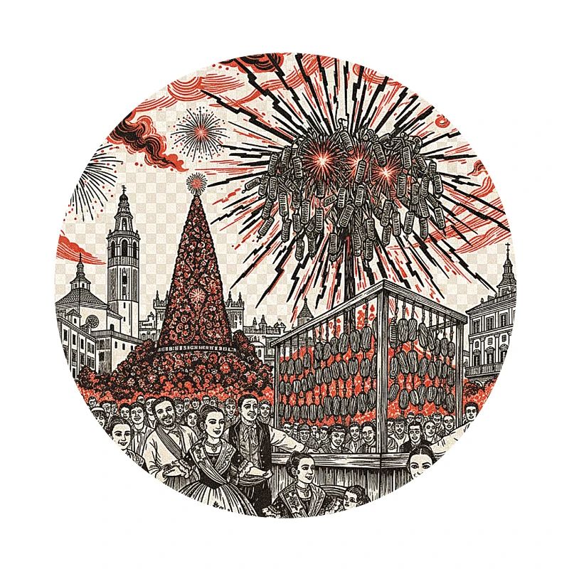 Tradition des Fallas de Valence