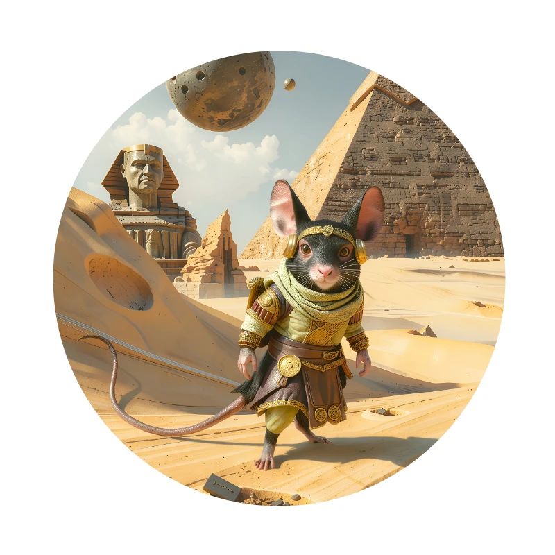 Adventurous Rat in Egypt