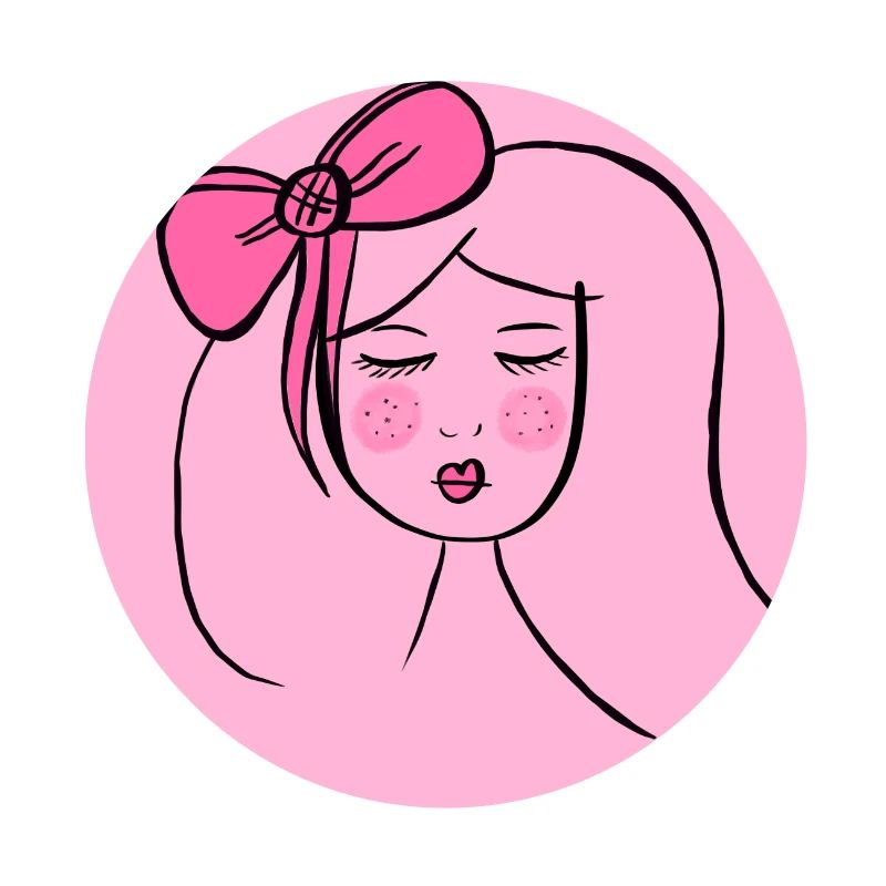 Mädchen Pink