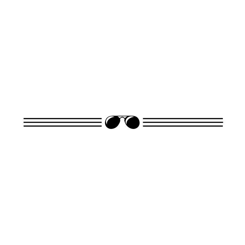 sunglasses stroke