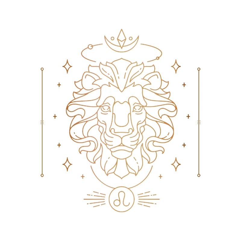 Löwe-Zeichen: Sternbild