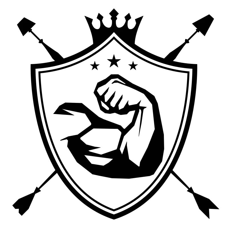 muscles bras blason
