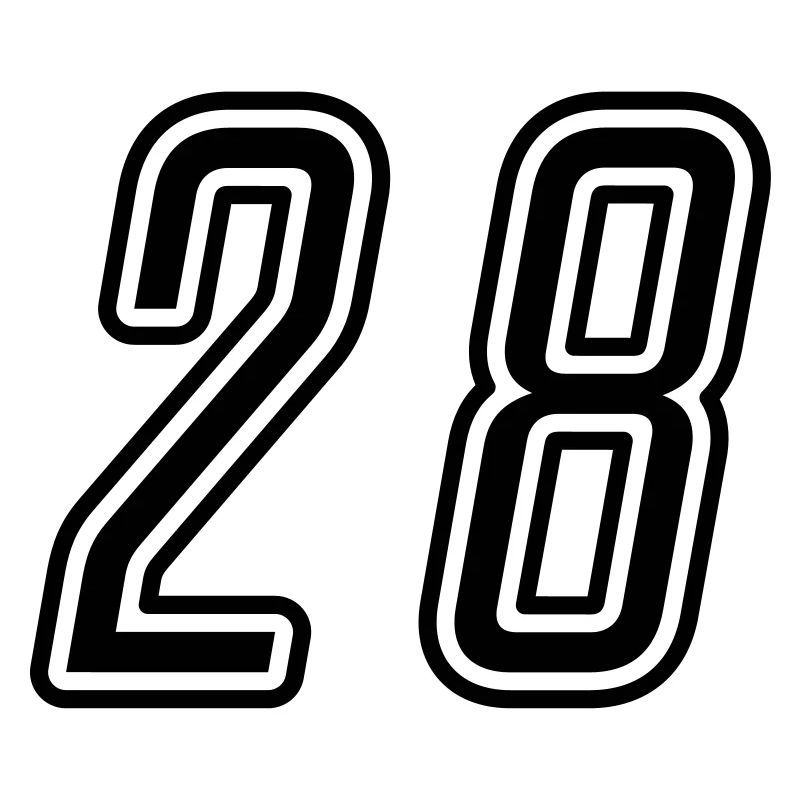 28 Numéro de numéro
