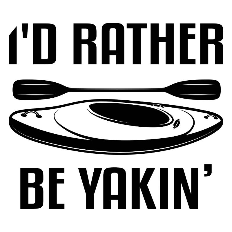 I'd Rather Be Kayaking Canoe Kayak Rower Rowing Pa