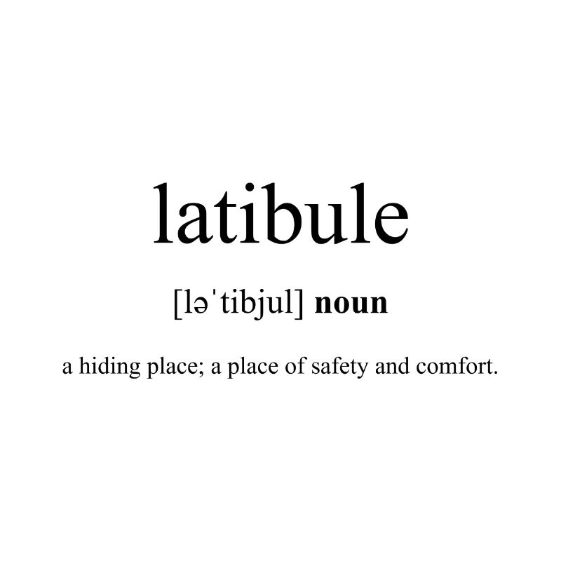 Dictionnaire des définitions de Latibule (retraite)