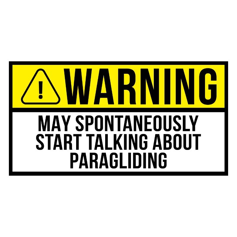 Warning May Spontaneously Start Talking About Para