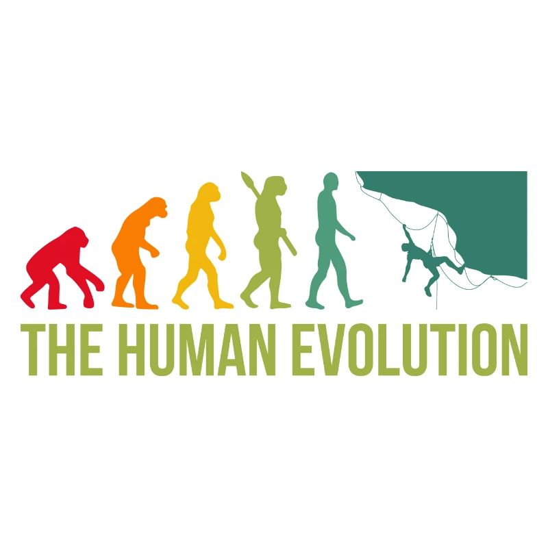 Evolution Graphic Climbing Climber Bouldering Boul