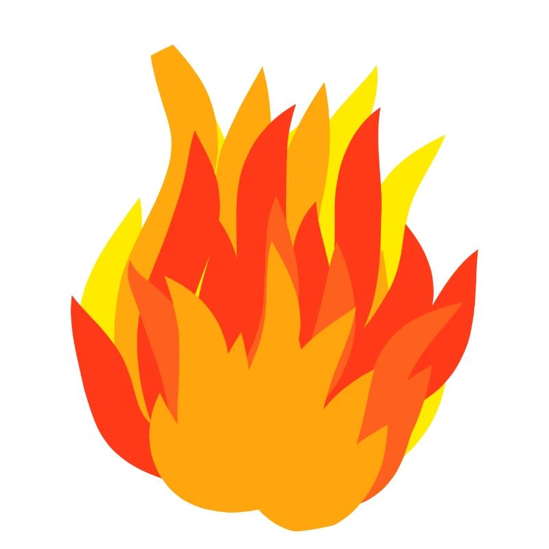 Flame de feu de feu, idée cadeau