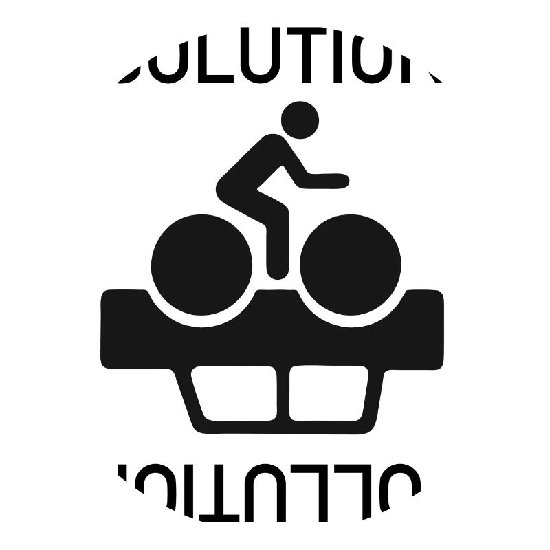 Le vélo est la solution pour les voitures POLLUTION