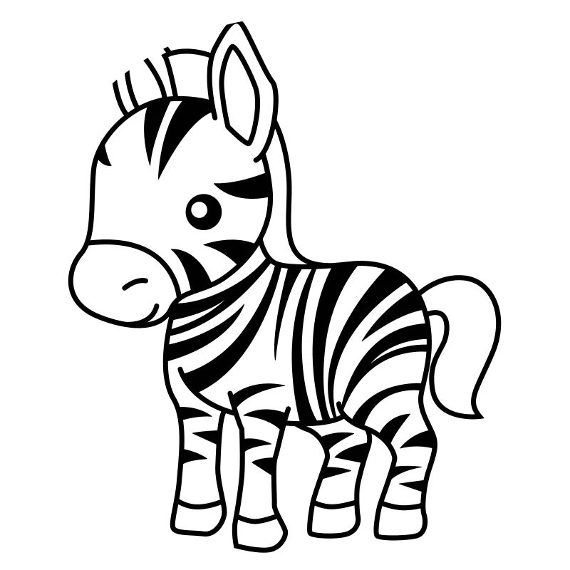 Zebra Comic Tier