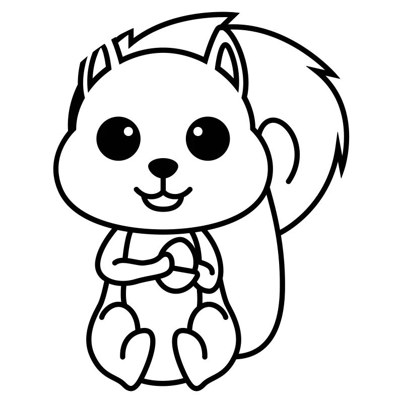 Squirrel Comic Animal