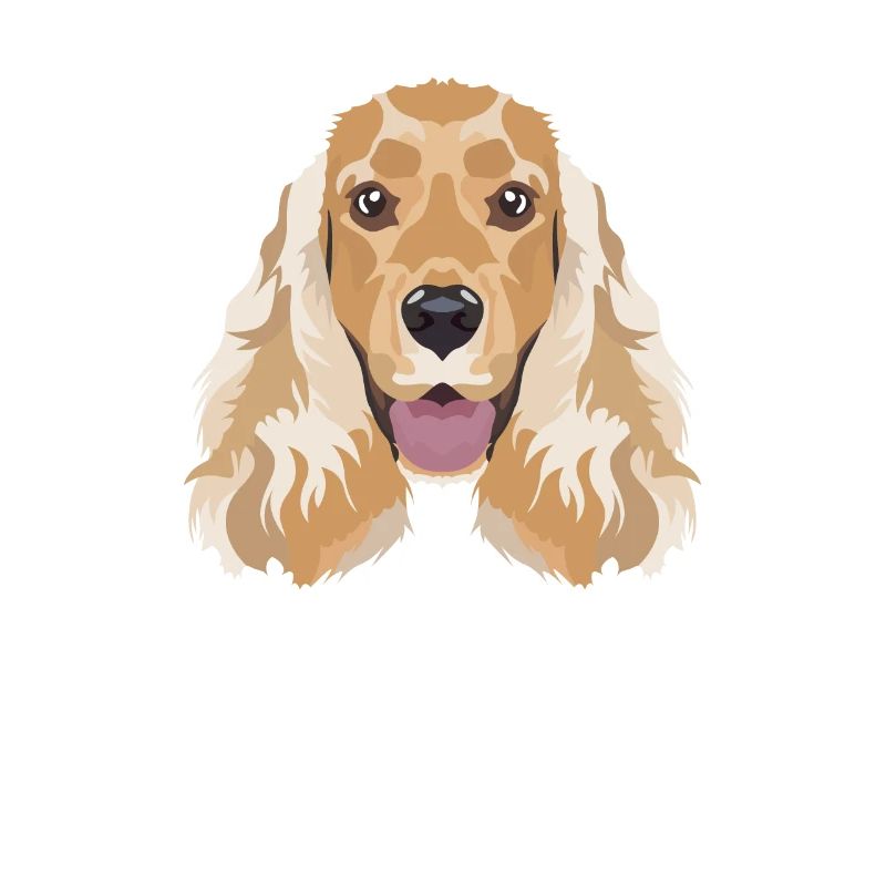Cocker anglais souriant Spaniel