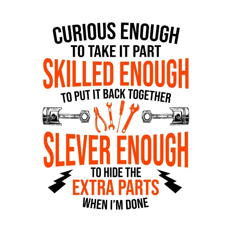Corious Enough To Take It Part Skilled Enough Mech