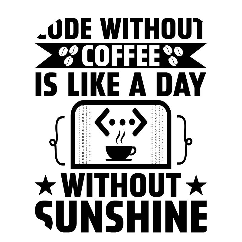 Kaffee-Codierung Programmierer Programmierer Entwickler Nerd Coff