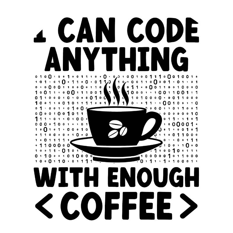 Kaffee-Codierung Programmierer Programmierer Entwickler Nerd Coff