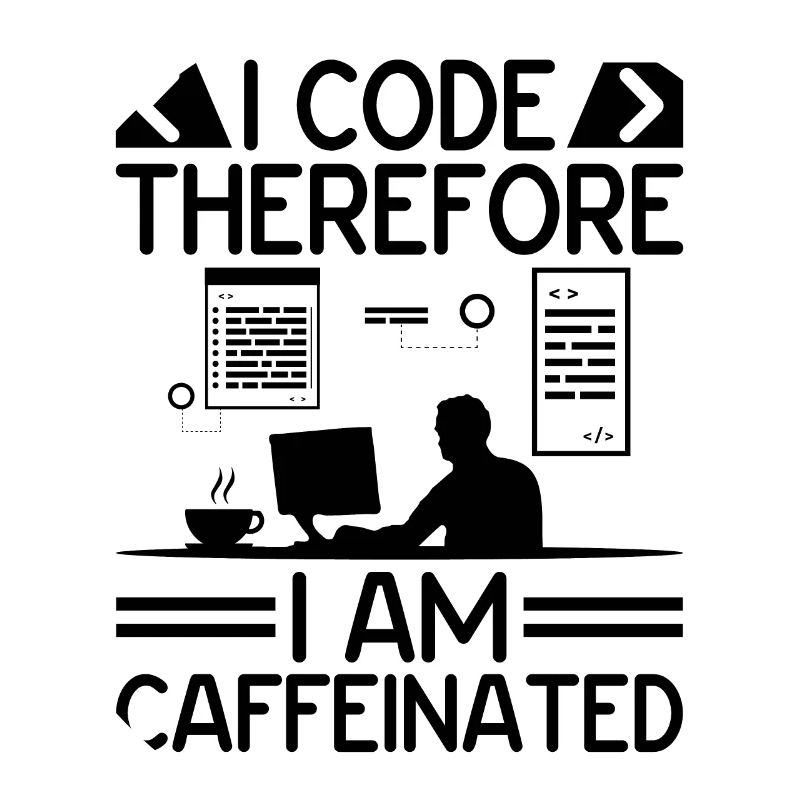 Kaffee-Codierung Programmierer Programmierer Entwickler Nerd Coff
